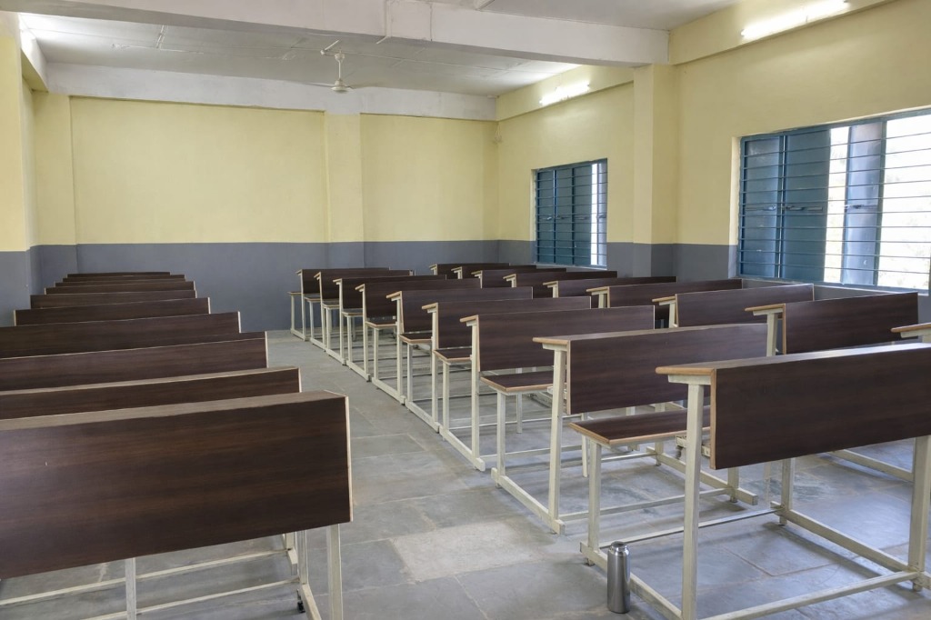 Well-ventilated classrooms
