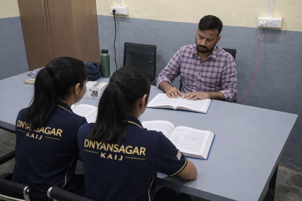 Personal student mentorship session at Kaij